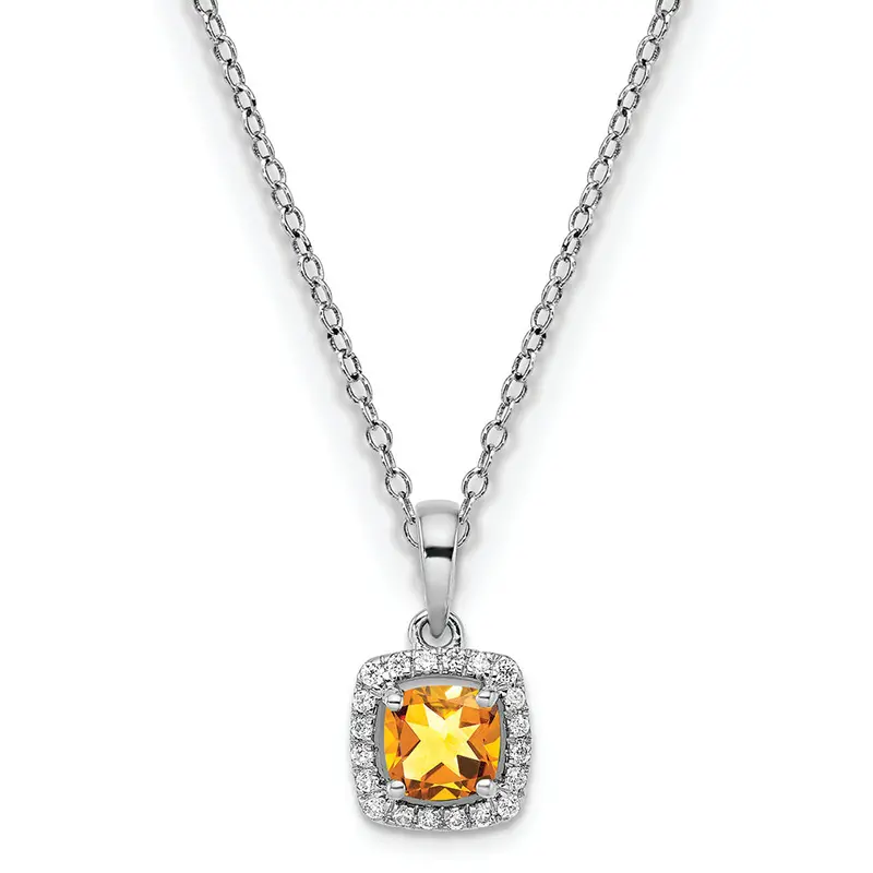 Honey Citrine Pendant 1