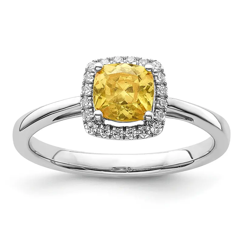 Honey Citrine Ring 1