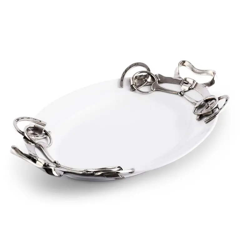 Horseshoe & Snaffle Bit Tray - Small 1