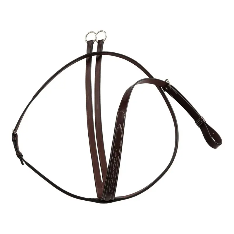 Huntley Sedgwick Fancy Stitched Raised Running Martingale 1
