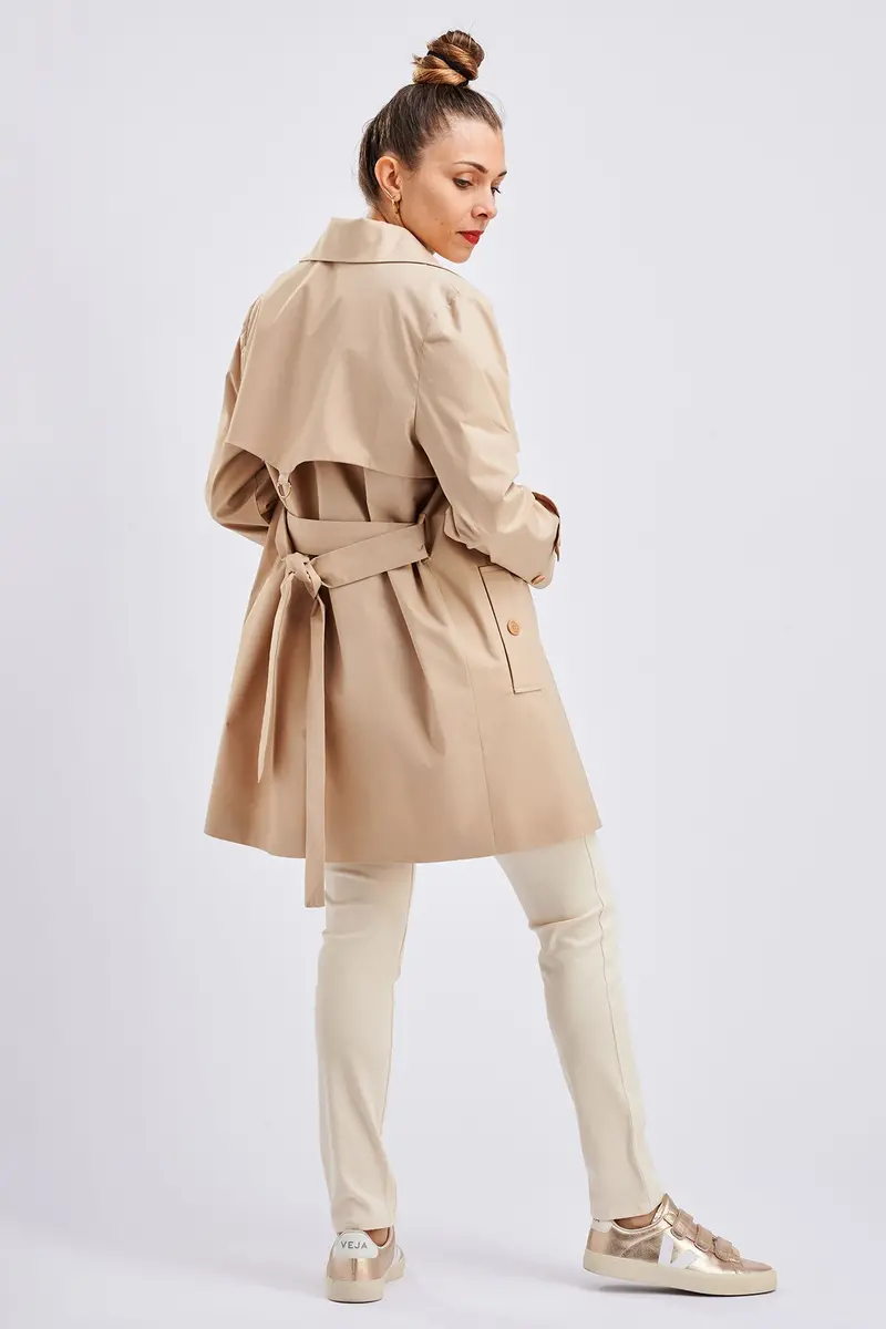 I Am Patterns Bob Trench Coat - Printed Copy Shop (+£7.00) 1