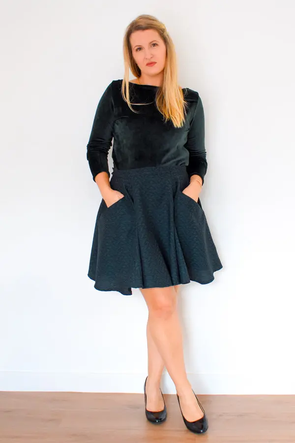 I Am Patterns Cindy Skirt - Printed Copy Shop (+£7.00) 1