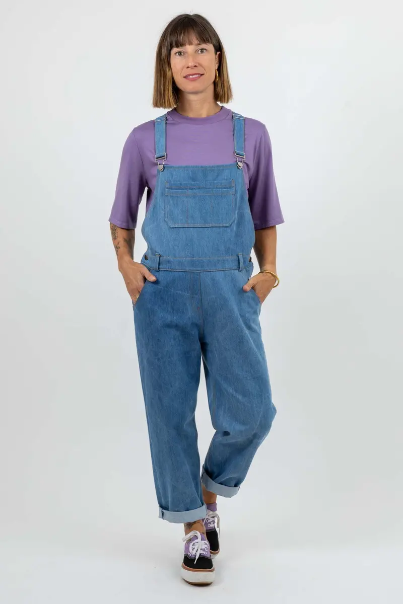 I Am Patterns Diamond Dungarees 1