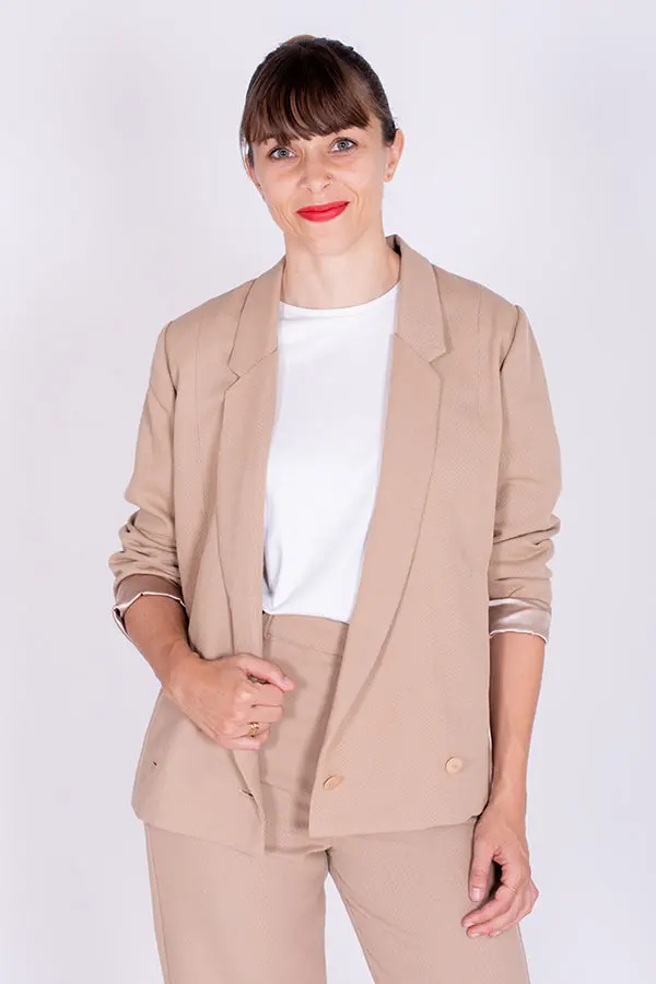 I Am Patterns Full Moon Blazer And Dress 1