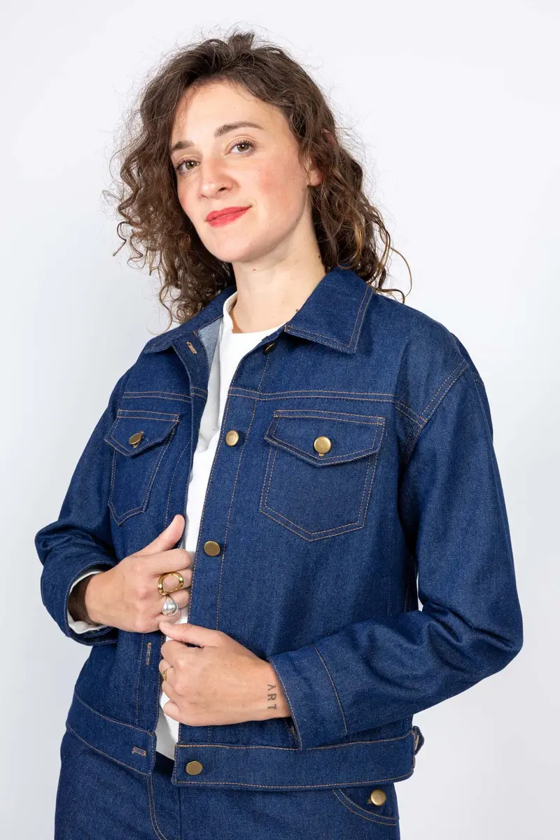 I Am Patterns Gold Jacket 1