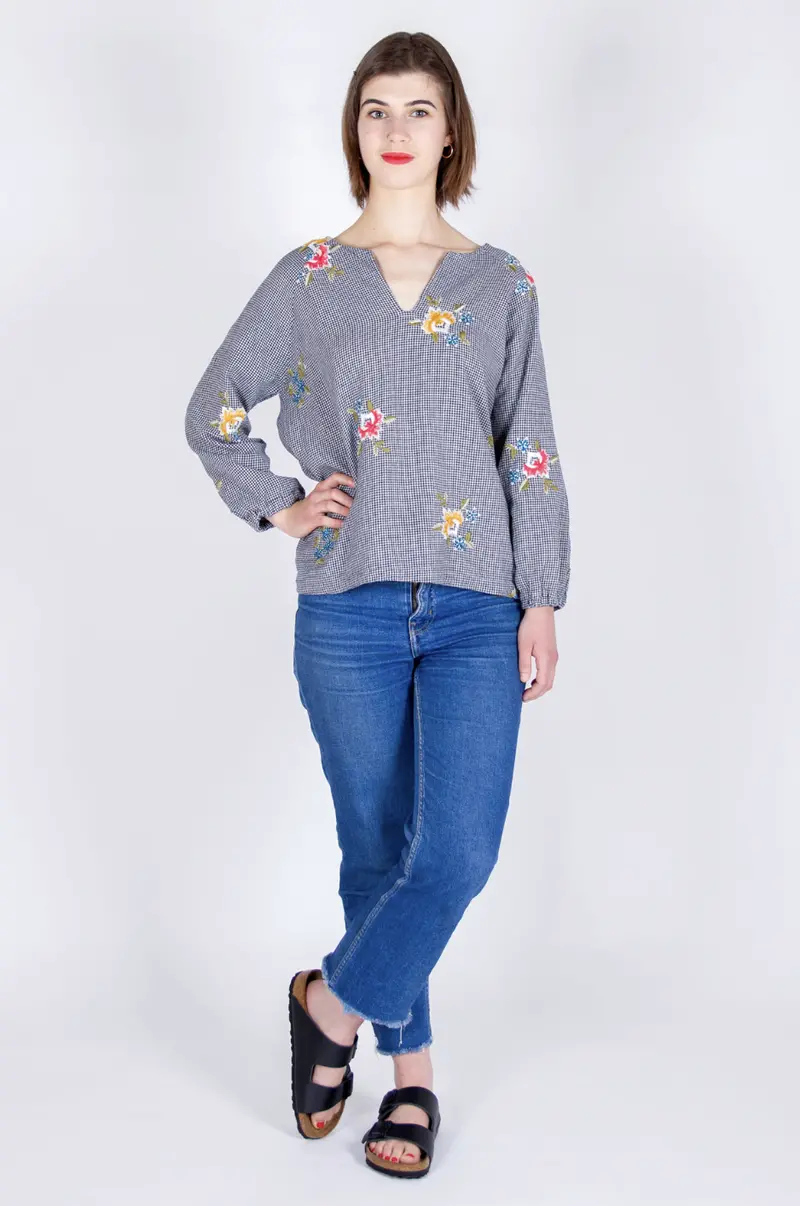I Am Patterns Jain Top And Dress 1