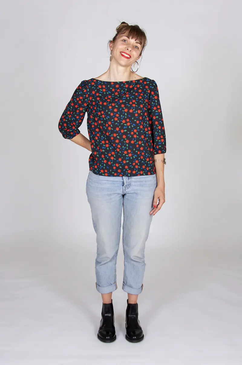 I Am Patterns Joy Top - Printed Copy Shop (+£5.00) 1