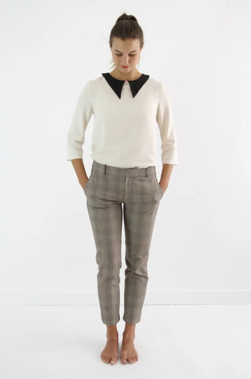 I Am Patterns Luna Blouse - Printed Copy Shop (+£5.00) 1