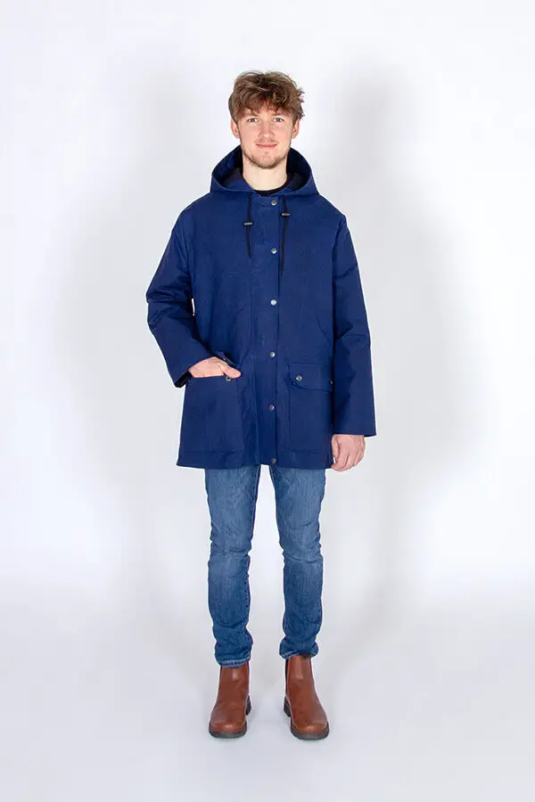 I Am Patterns Men's Jacques Raincoat - Printed Copy Shop (+£7.00) 1
