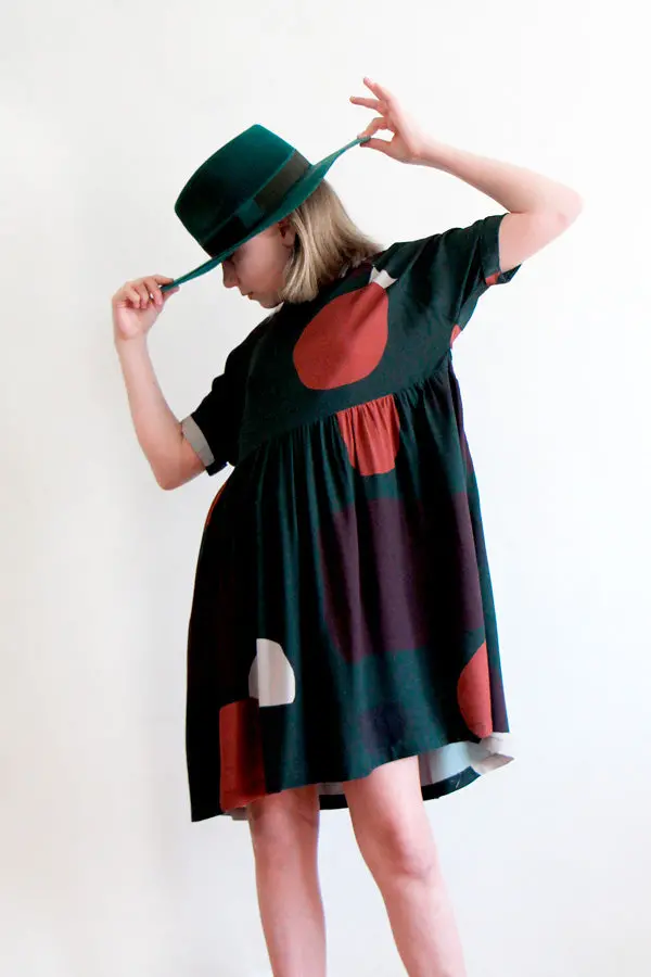I Am Patterns Mini Cassiopée Dress 1