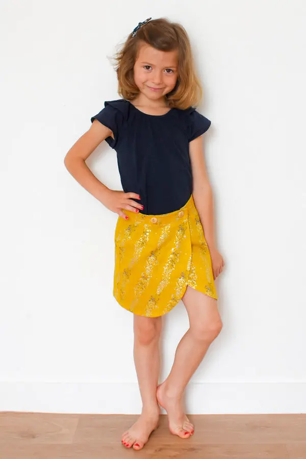 I Am Patterns Mini Malo Skirt 1