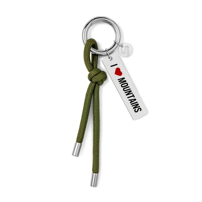 I ❤️ Mountains Keychain 8