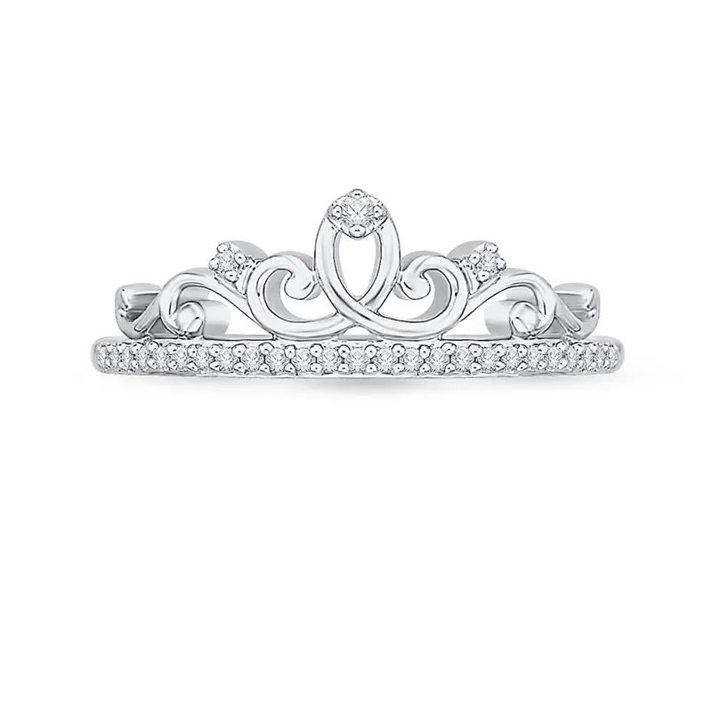Iced Tiara Ring 1