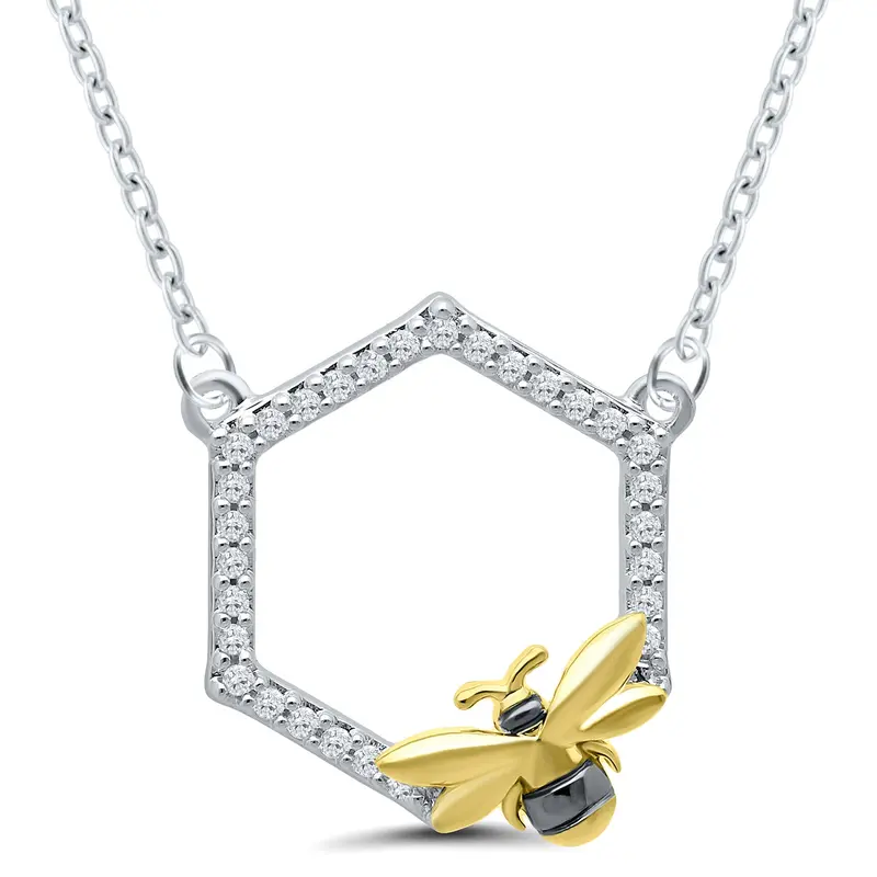 Icedout Honeycomb Pendant 1