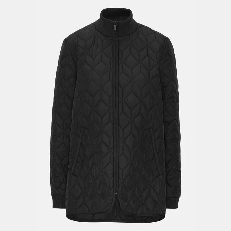 Ilse Jacobsen Ladies Quilt Jacket - Black 1