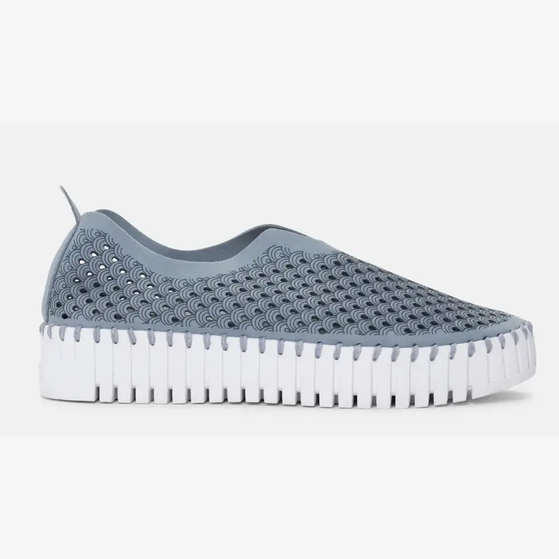 Ilse Jacobsen Platform Tulip Shoe - Cloud Blue - Size 40 1