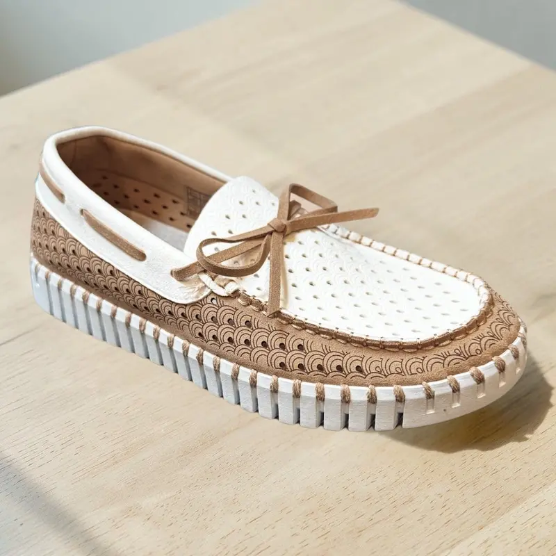 Ilse Jacobsen Tulip Two-Tone Loafer 1