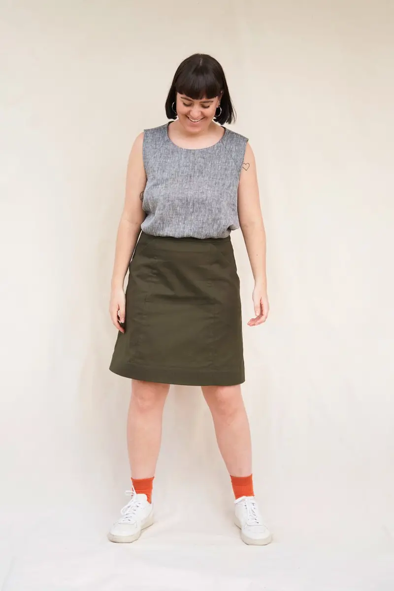 In The Folds Barkly Skirt - Printed Copy Shop Sizes A - J (+£7.00) 1