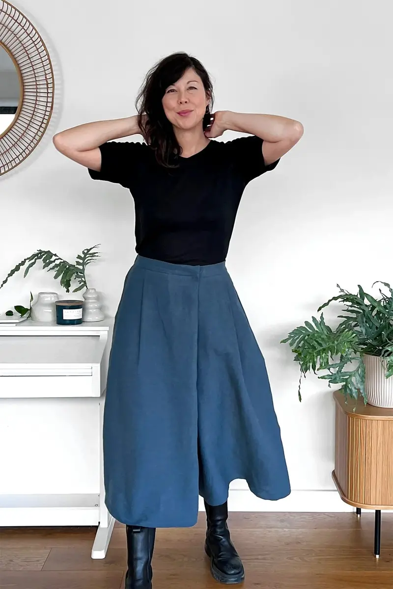 In The Folds Malvern Culottes 1