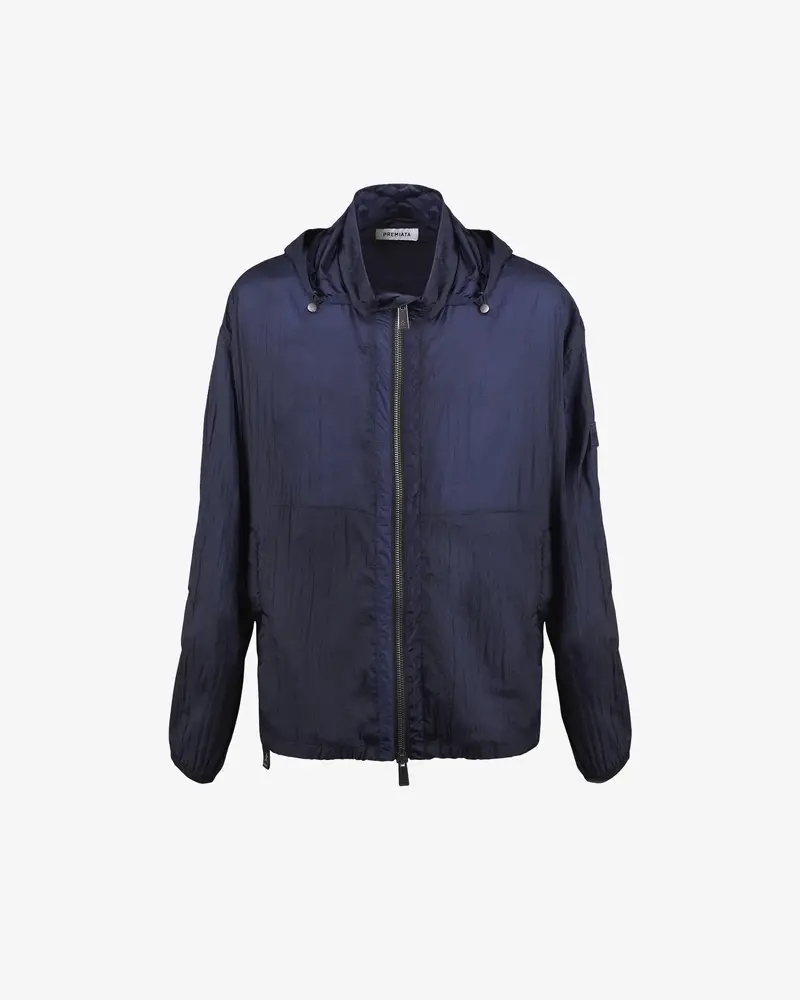 Indigo Ripstop Nylon Jacket 1