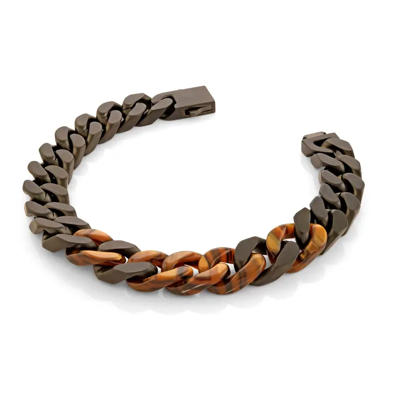 Ionstrike Tiger Curb Bracelet 1