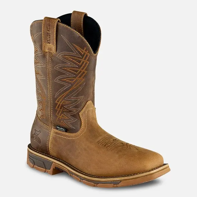 Irish Setter Men's Marshall 11 Inch Waterproof Leather Soft-Toe Pull-On Boot 1