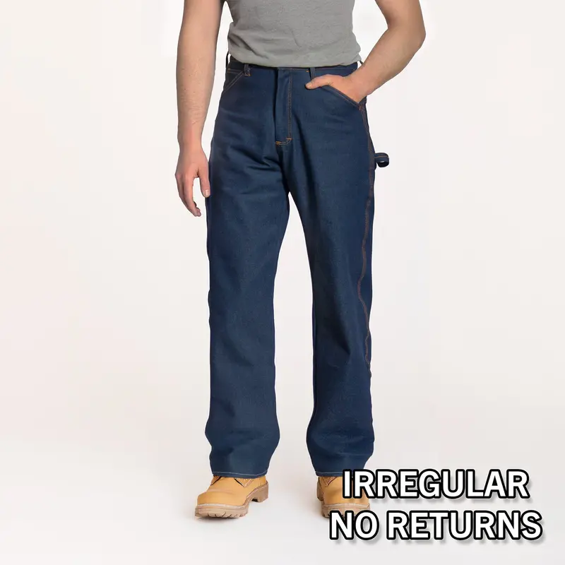 Irregular #101 American Made Unwashed Original Jean Second, No Returns 1
