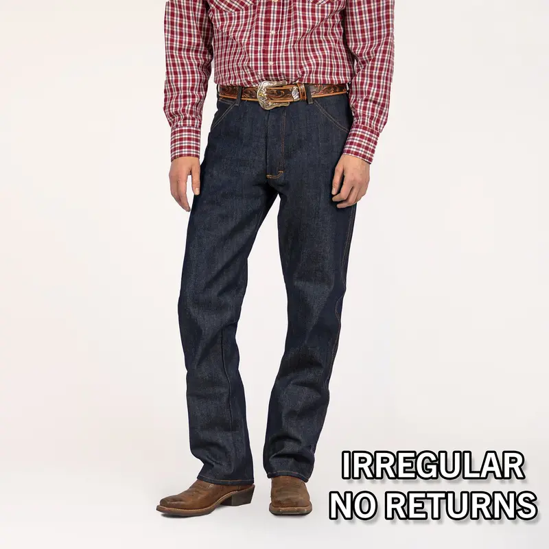Irregular #1903 Made In Usa Cowboy Original Fit 14.5 Oz. Jean Second, No Returns 1