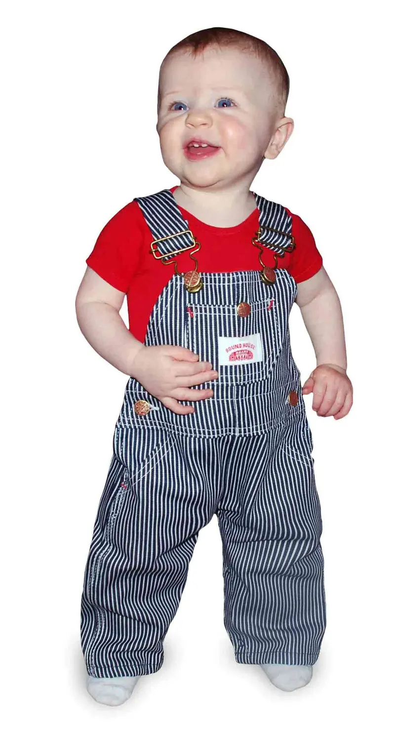 Irregular #61 Made In Usa Kids Premium Stripe Bib Overall 1