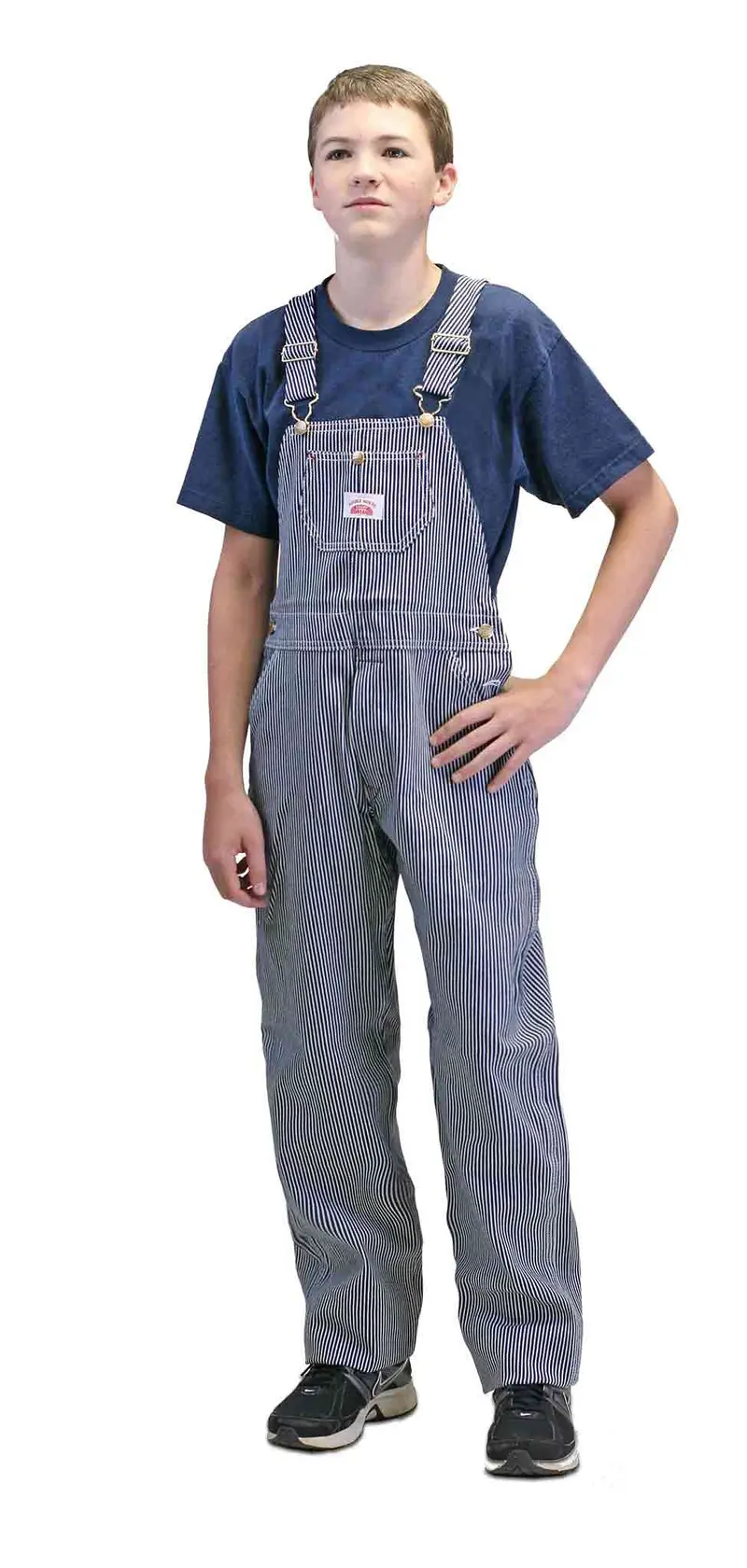 Irregular #63 Made In Usa Superior Youth Stripe Bib Overall 1