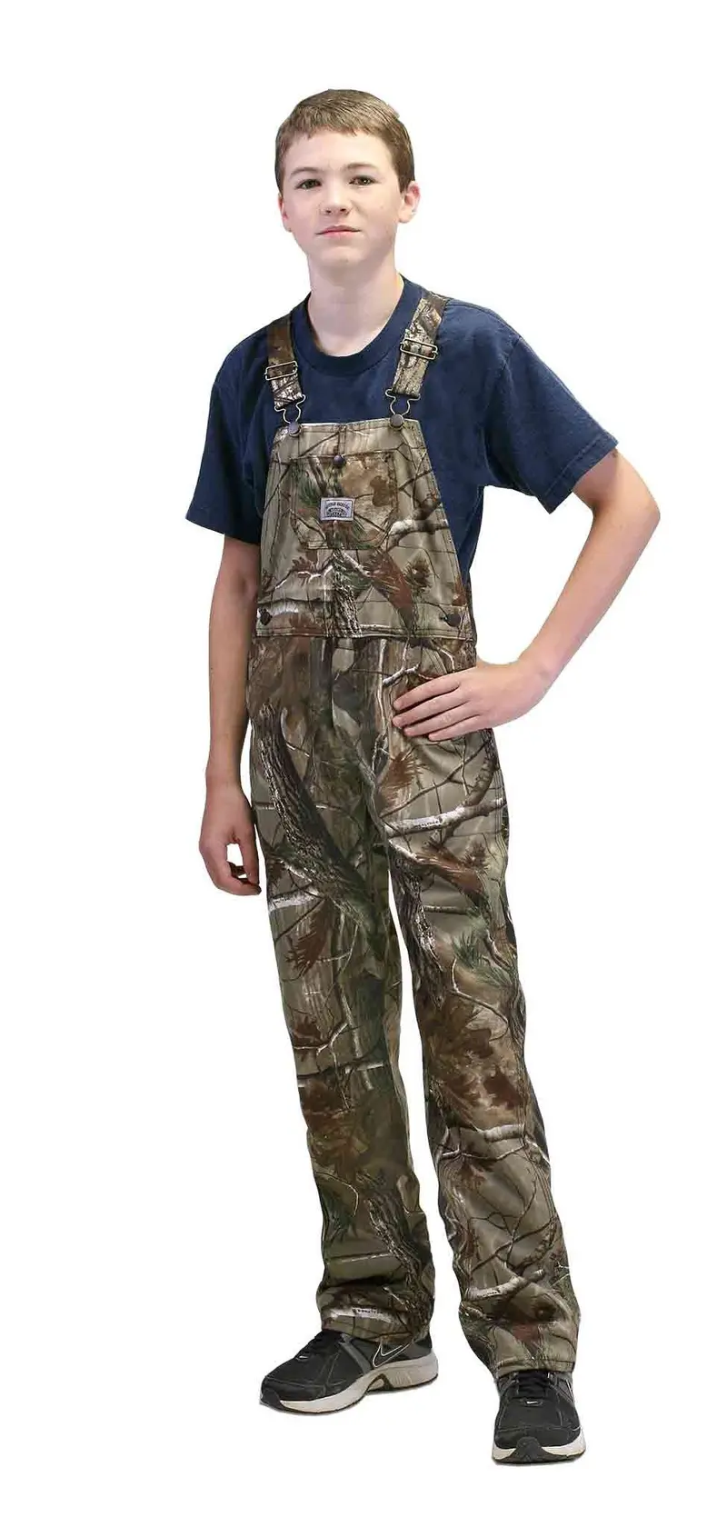 Irregular #951 Made In Usa Boys Realtree Camo Bib Overall 1