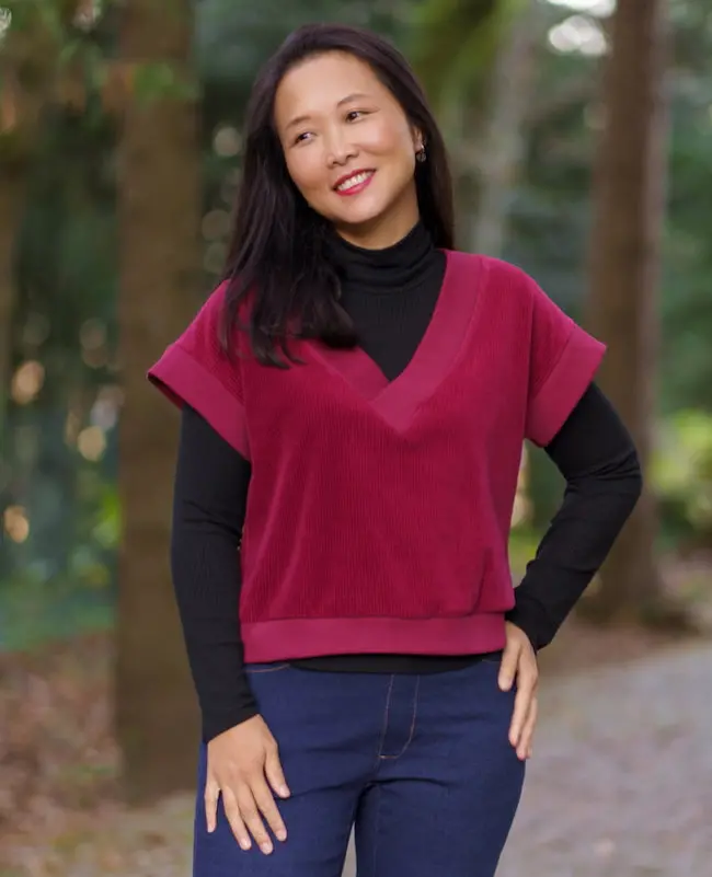 Itch To Stitch Andorra Top And Vest 1