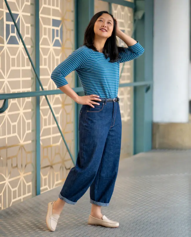Itch To Stitch Belleville Jeans - Printed Copy Shop Sizes 00 - 20 (+£7.00) 1