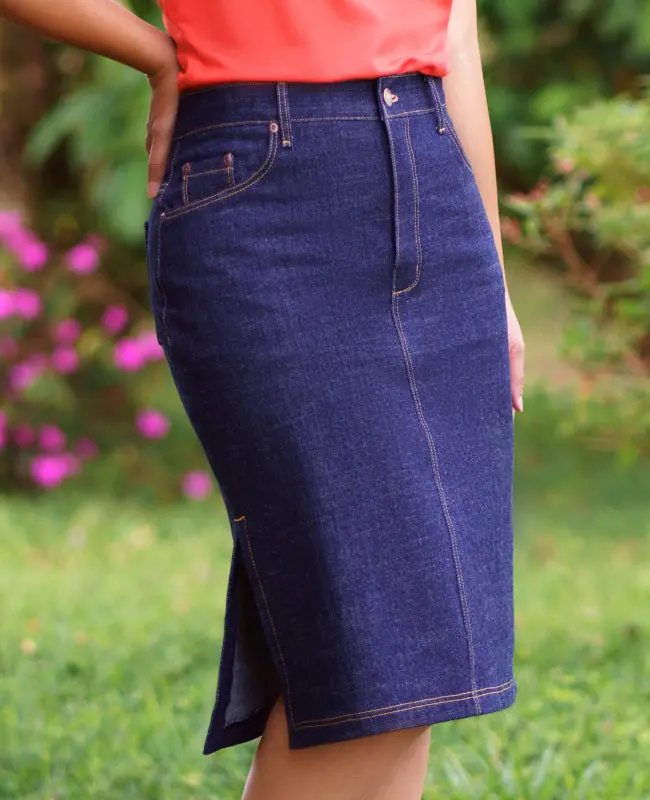 Itch To Stitch Danube Jean Skirt 1
