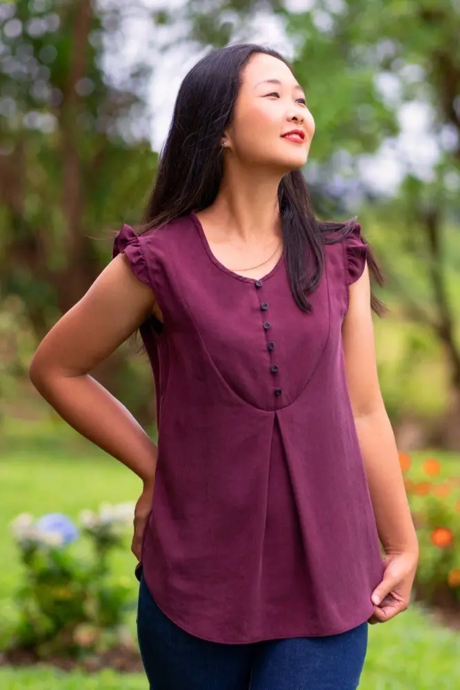 Itch To Stitch Kauai Top - Printed Copy Shop (+£7.00) 1