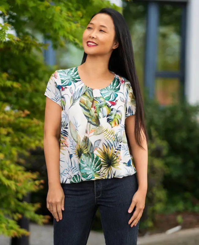 Itch To Stitch Nittany Top - Printed Copy Shop Sizes 00-20/A Cup (+£7.00) 1