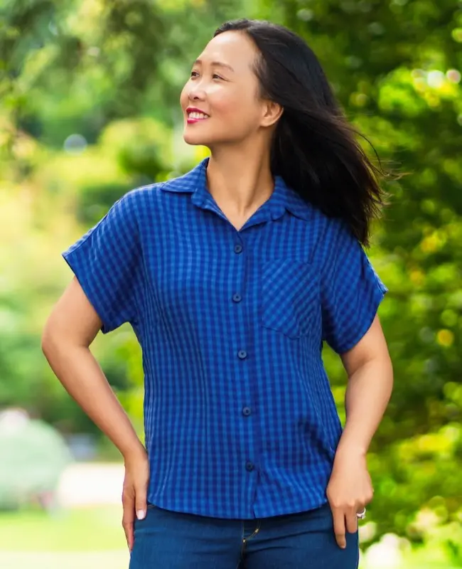 Itch To Stitch Nosara Shirt - Printed Copy Shop Sizes 00-20/B Cup (+£7.00) 1