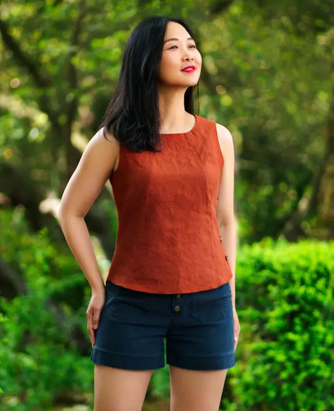 Itch To Stitch Santorini Tank - Printed Copy Shop Sizes 16-40/B Cup (+£7.00) 1