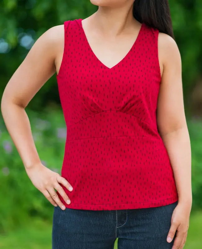 Itch To Stitch Spirren Tank - Printed Copy Shop Sizes 16-40 / Regular Bust (+£5.00) 1