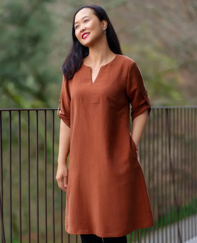 Itch To Stitch Vikos Top And Dress 1