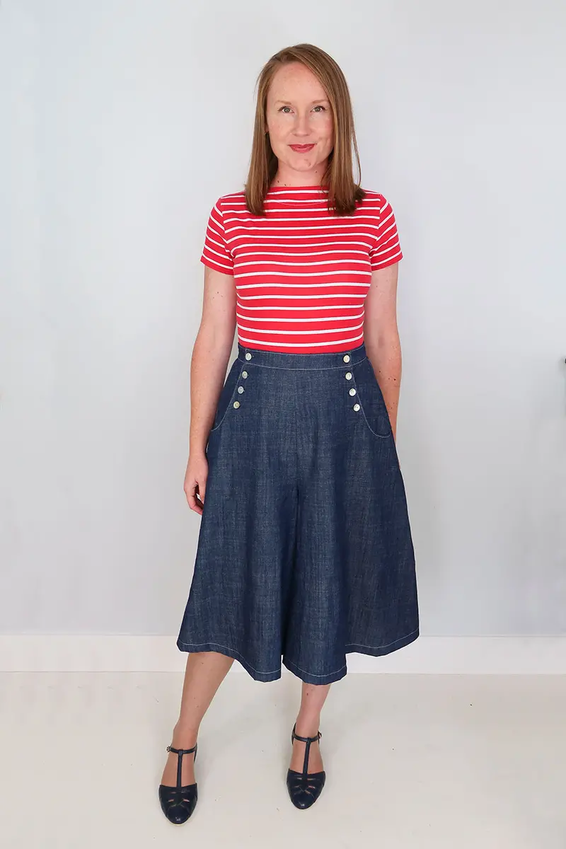 Jennifer Lauren Handmade Bastion Culottes 1