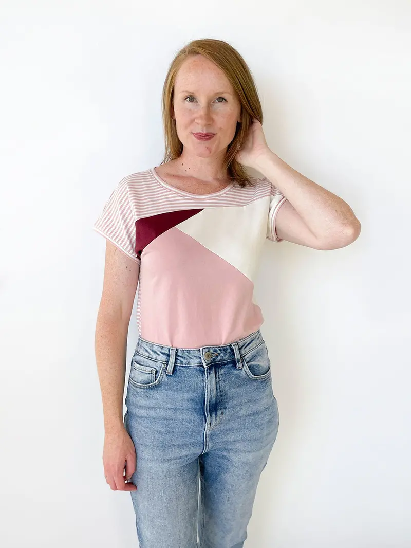 Jennifer Lauren Handmade Emmie Tee (6 - 24) - Printed Copy Shop (+£7.00) 1