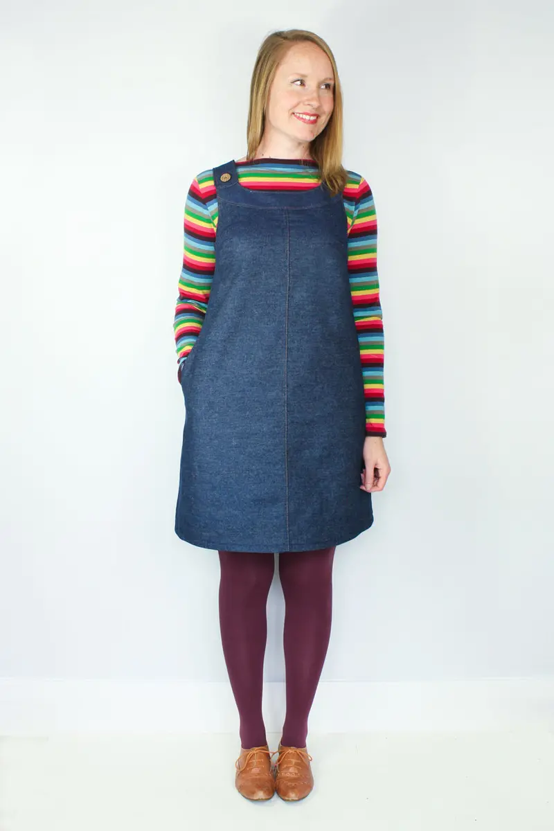 Jennifer Lauren Handmade Ivy Pinafore Dress 1