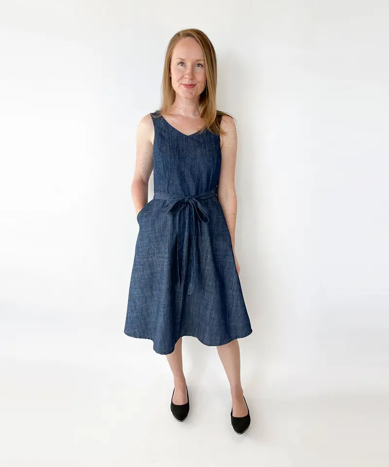 Jennifer Lauren Handmade Jade Wrap Dress 1