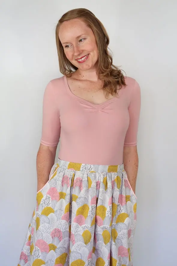 Jennifer Lauren Handmade Ostara Top - Printed Copy Shop (+£5.00) 1