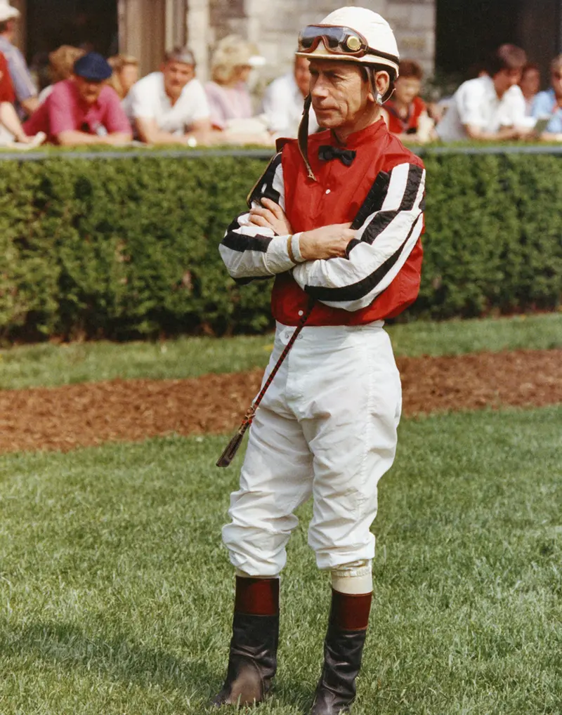 Jockey In Saddling Paddock 1
