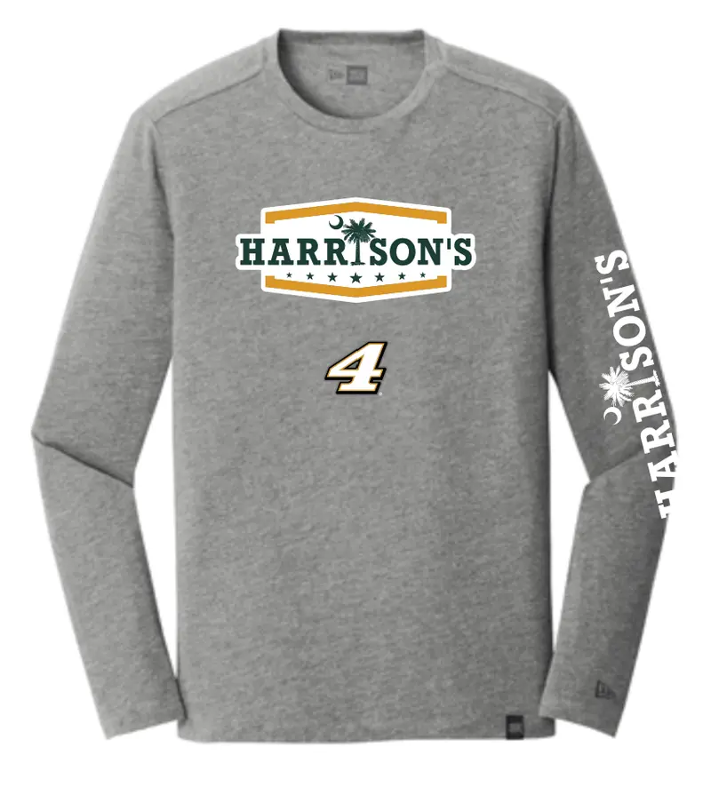 Josh Berry 2024 Harrison's Stewart-Haas Racing No.4 Long Sleeve Shirt 1