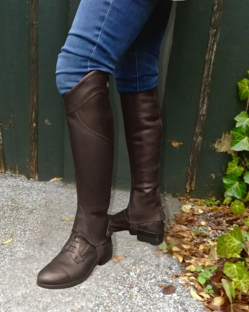 Kavalkade Leather Half Chap 1