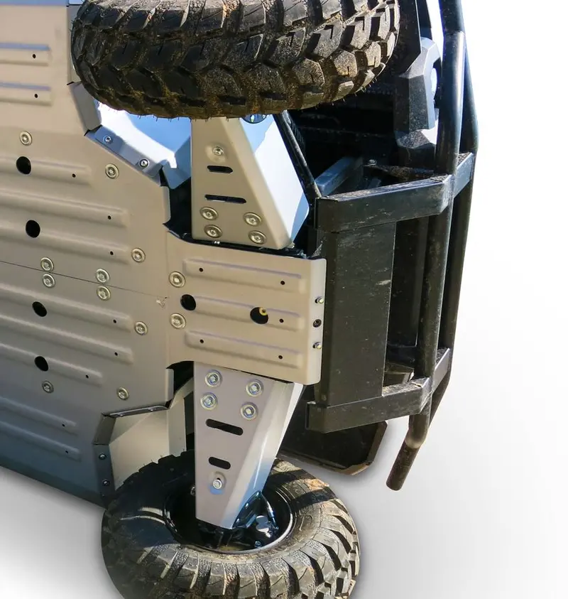 Kawasaki Mule Pro Dx/Dxt/Fx/Fxt Alloy Front A Arm Guards 1