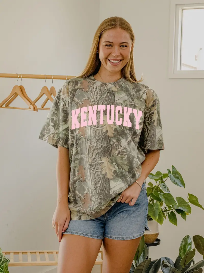 Kentucky Filled Gault Camouflage Tee 1